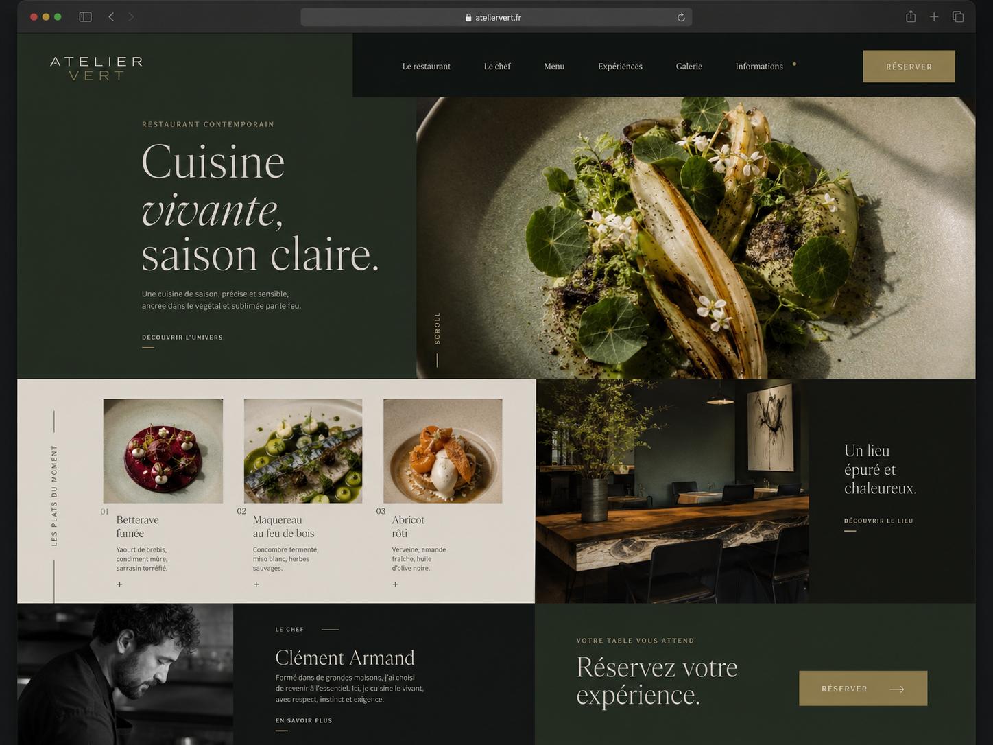 Exemple de site web réalisé par Lemon 2